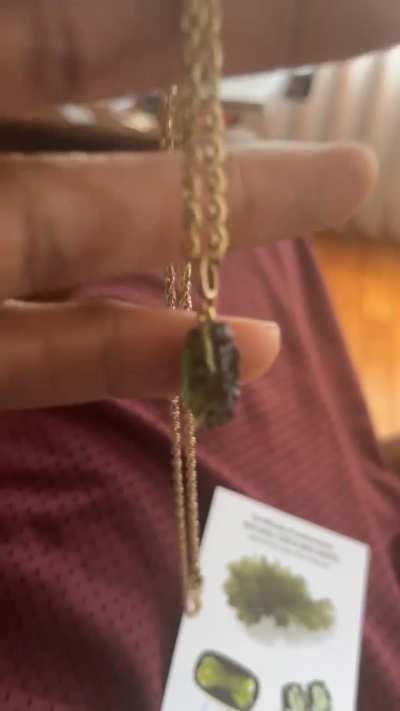 New piece from MoldaviteJewelryArt