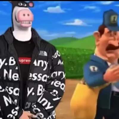 Cow got drip
