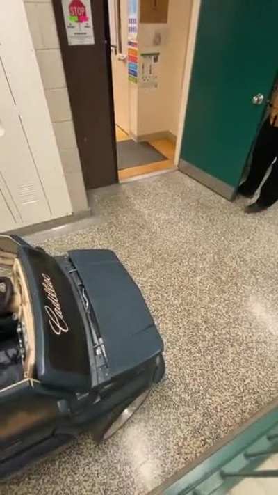 It was &ldquo;anything but a backpack day&rdquo; so I geuss that&rsquo;s one way to start the morning
