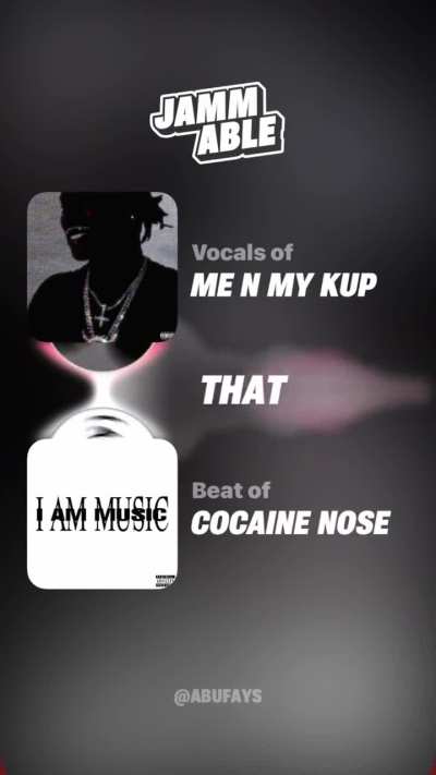 me n my kup on cocaine nose beat 🙂&zwj;↕️
