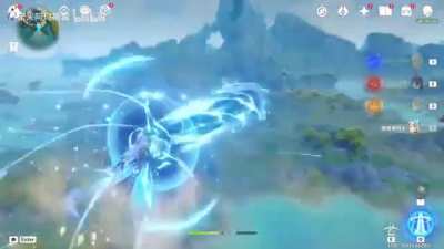 We now have another playable character that can fall to death on water.