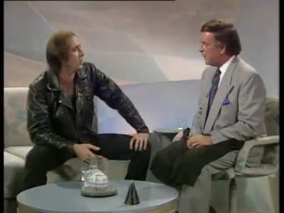 It was upon this appearance on a British television show in 1990 (to promote his film "Wild at Heart") that we learn every ounce of cocaine may also contain traces of Nicolas Cage