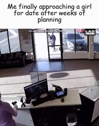 Now I think bringing a gun wasn't a good idea at all