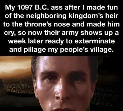 It&acirc;s over, the village has fallen.