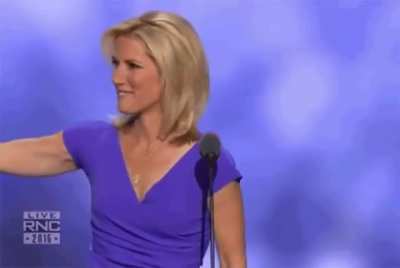 &ldquo;Conservative&rdquo; Laura Ingram momentarily forgets which political rally she was attending.