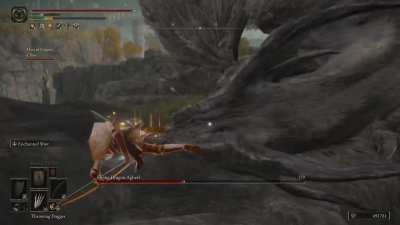 "the beast's hide is too thick to be pierced from the outside"