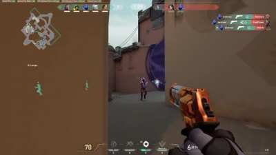 4k Deagle Collateral w/ reactions from teammate