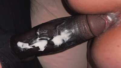 Using our thickest BBC toy to fulfill hubby&rsquo;s hotwife fantasy 🙋🏾&zwj;♂️👰🏻&zwj;♀️🤵🏻&zwj;♂️🤳