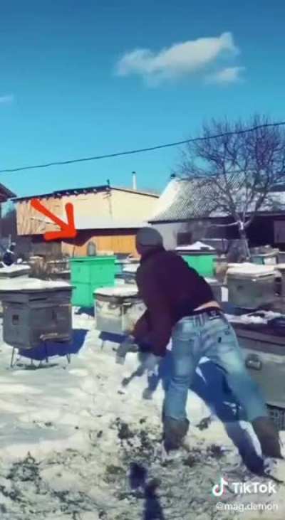 Испугался?