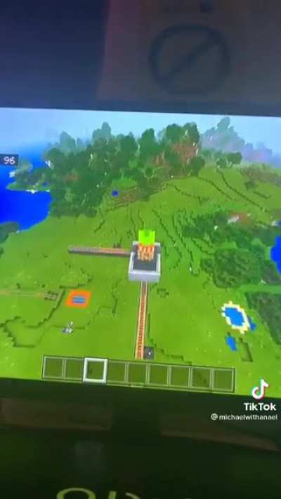 nice kid made a rollercoaster for his chicken