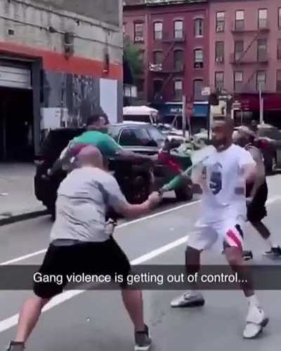Gang violence is getting out of control...