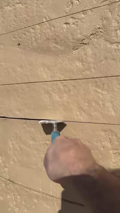 Artificial stone process with concrete