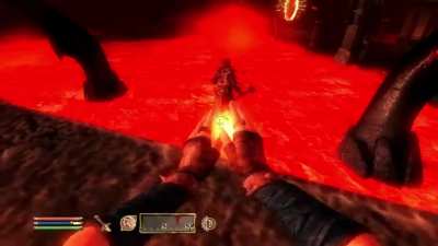 Just oblivion being oblivion