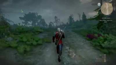 [The Witcher 3] The weather outside is weather.