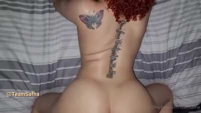 Doggystyle with RedHead Ebony!!!
