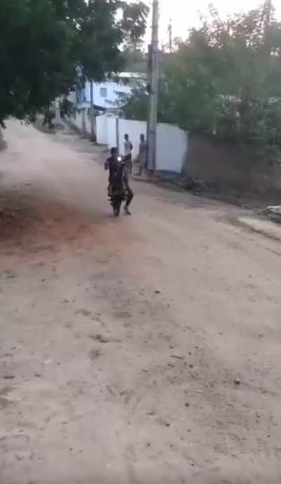 he didn't know his motorcycle transformed
