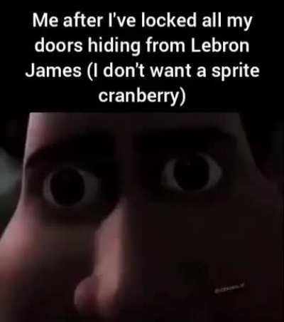 He won't go away