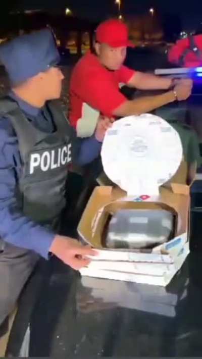 Pizza with extra coca