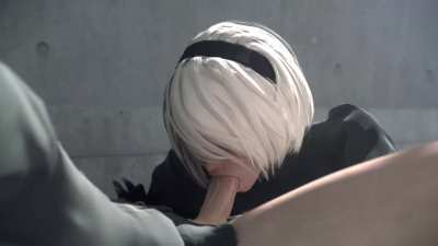 2B's Sexy Blowjob [Nier: Automata]