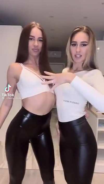 Idk what they&rsquo;re doing but the leather leggings are hot