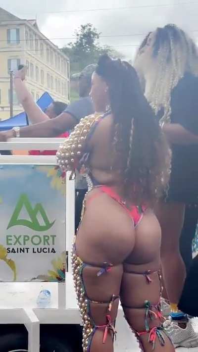 Chloe at St. Lucia carnival (1) | Snapchat 7.22.25