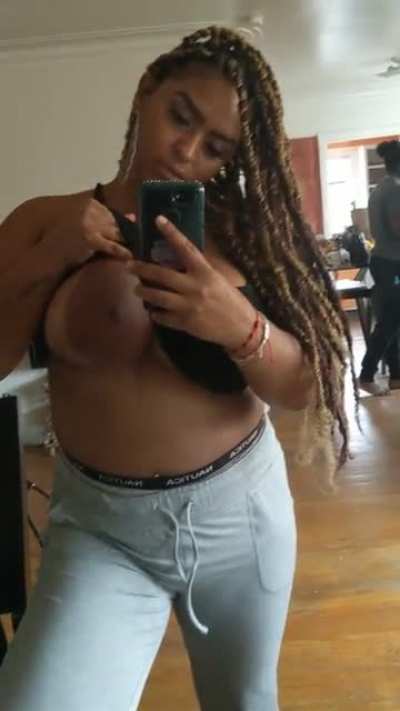 Revealing herself