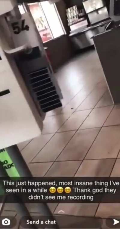 Cute Couple Goals <3 Smashing Up a McDonald's