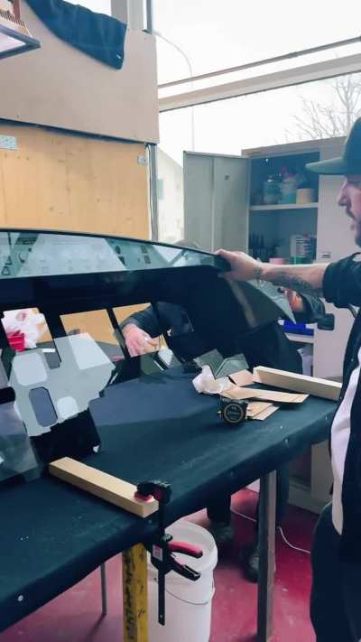 We&rsquo;re Building a 1:1 Airbus Cockpit Made of GLASS, first part of prototype