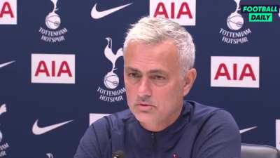 Jose is very happy with the strength of his squad: "You can see Bale &amp;amp; Sonny playing together, I believe you can see Bale &amp;amp; Son on the bench and I believe you can see Bale &amp;amp; Son enjoying a hot tea in the box, the squad is so so strong"