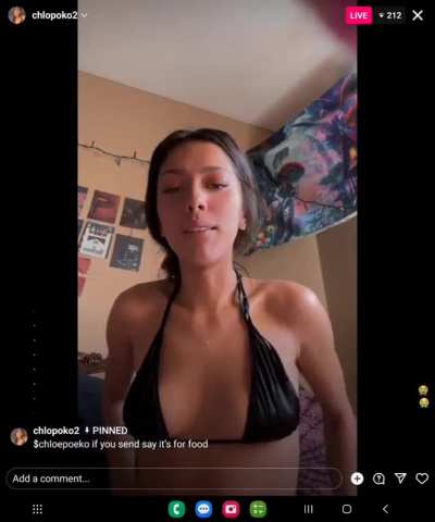 IG Girl show Booty &amp;amp; Boobs tits naked