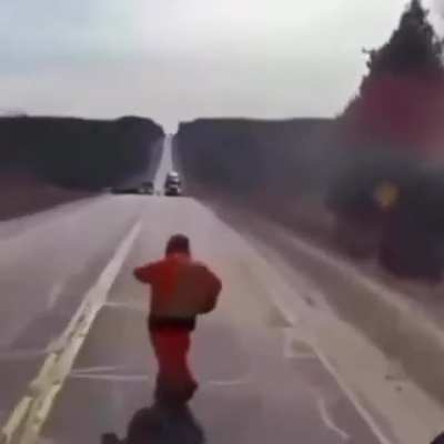 He survived.