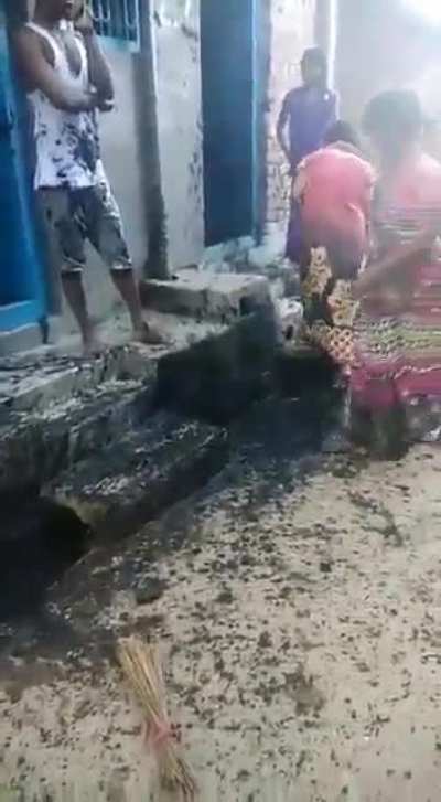 Fight between two neighbours went from being bad to worse