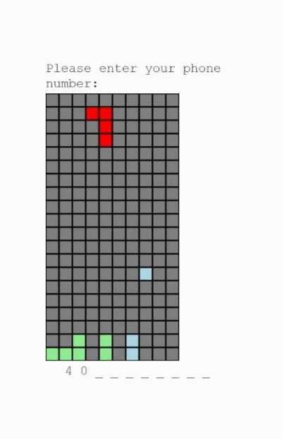 I solved the problem for phone number input