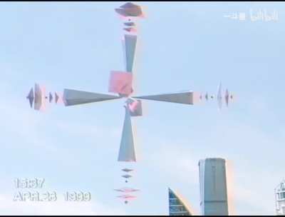 Leaked footage of EVA activities in China, 1999.