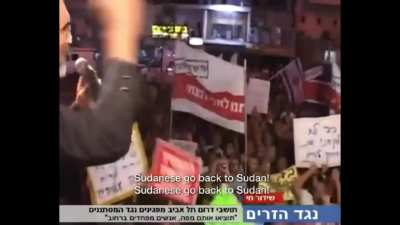 A violent Israeli mob attacks innocent Black people in southern Tel Aviv. There are about 3,800 African asylum seekers from Sudan and Eritrea in the entire country. They have no anti discrimination protection, are denied jobs and housing, and most of them