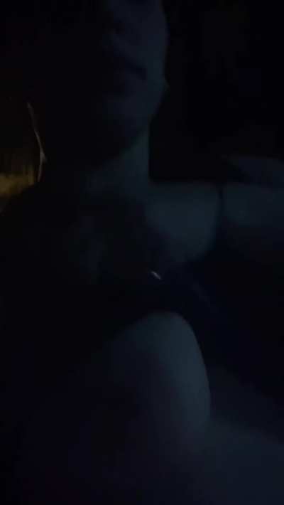 I just couldn't resist getting my tits out... wish you were here with me
