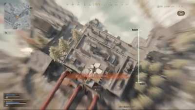 I stole his helicopter mid flight lol