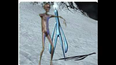 Aliens on the mooon