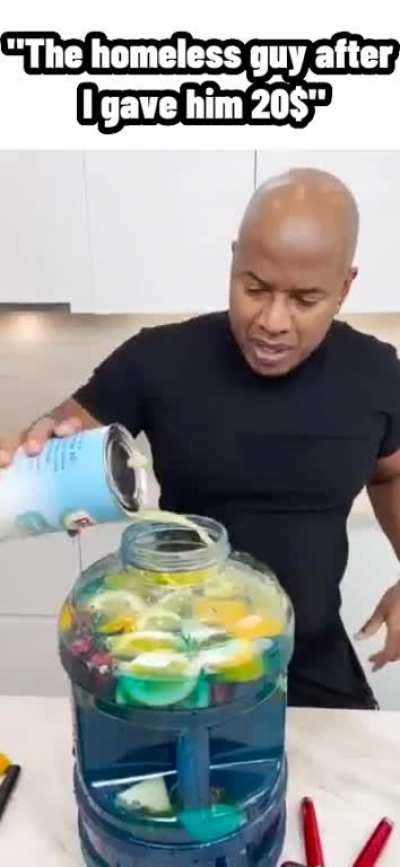 who's gonna drink it 😋
