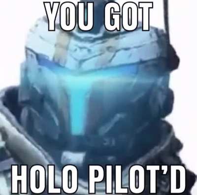 You got