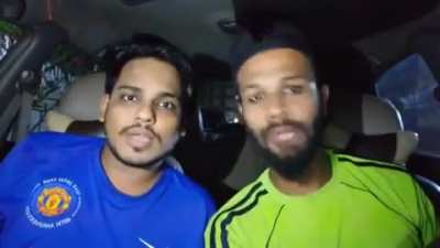 One of them had the time to apply mascara. Are these guys with Shubam Mishra?