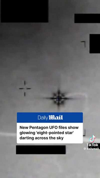 Pentagon releases 2013 infrared footage of unidentified flying object showing an &lsquo;eight-pointed star&rsquo; shape and many more