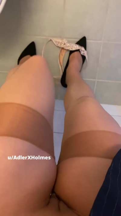 Meet me at the office restroom for a quick &ldquo;coffee break&rdquo; 😈🔥