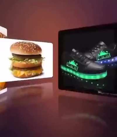 I think he likes MacDonalds