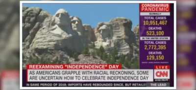 Officer Tatum nails CNN&rsquo;s stark bias 👉 Mt Rushmore 👋🎤