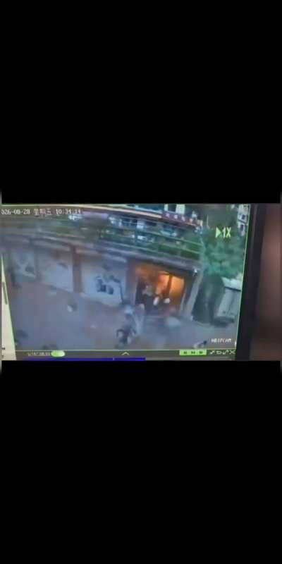 This guy tried to turn on a light in a gas-filled room, and naturally, it exploded.