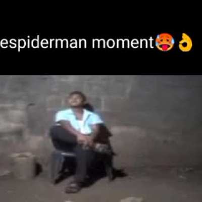 Ara&ntilde;a hombre momento