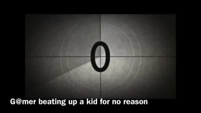 G@mer beats up a kid for no reason absolutely disgusting