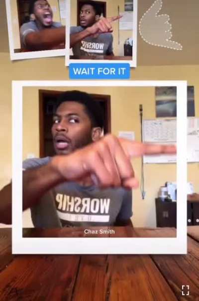 Thought this was a cringe Tiktok video and then thought the guy was genuinely terrible at doing the signs from the screen. Glad I watched till the end.
