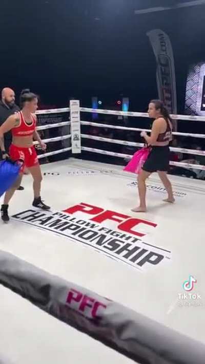 Float like a butterfly sting like a&hellip; pillow?
